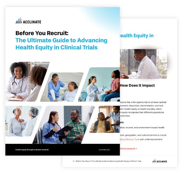 Before You Recruit: The Ultimate Guide to Advancing Health Equity in Clinical Trials
