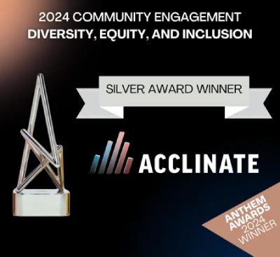 Anthem Award for diversity, equity, and inclusion