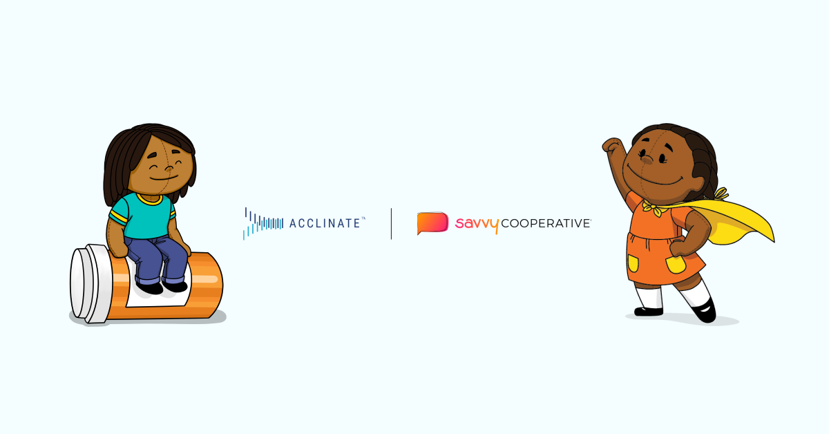Acclinate and Savvy Partner to Empower Communities of Color Through Equitable Paid Research Opportunities